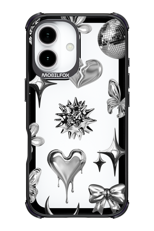 Silver Zone Transparent - Apple iPhone 17
