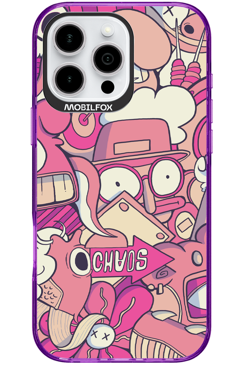 Coral Chaos - Apple iPhone 16 Pro Max
