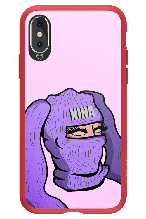 Nina Purple - Apple iPhone X