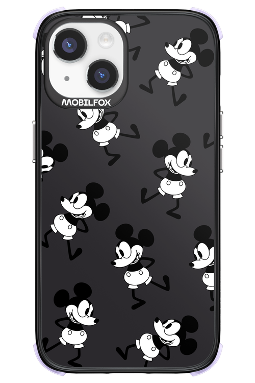 Iconic Mouse (antracite pattern) - Apple iPhone 14