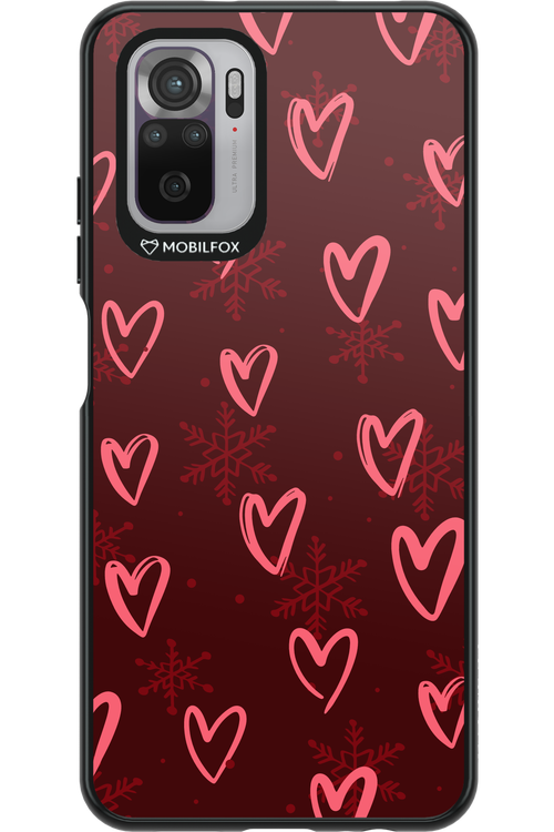 Christmas Hearts - Xiaomi Redmi Note 10