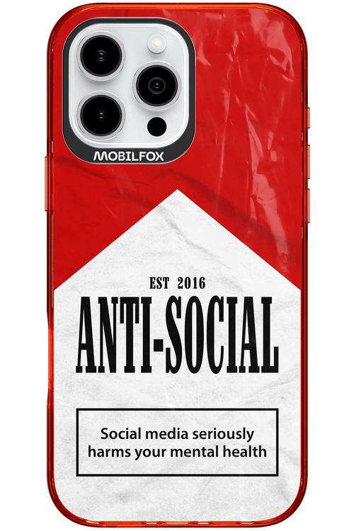 ANTI-SOCIAL II 2.0 - Apple iPhone 16 Pro Max