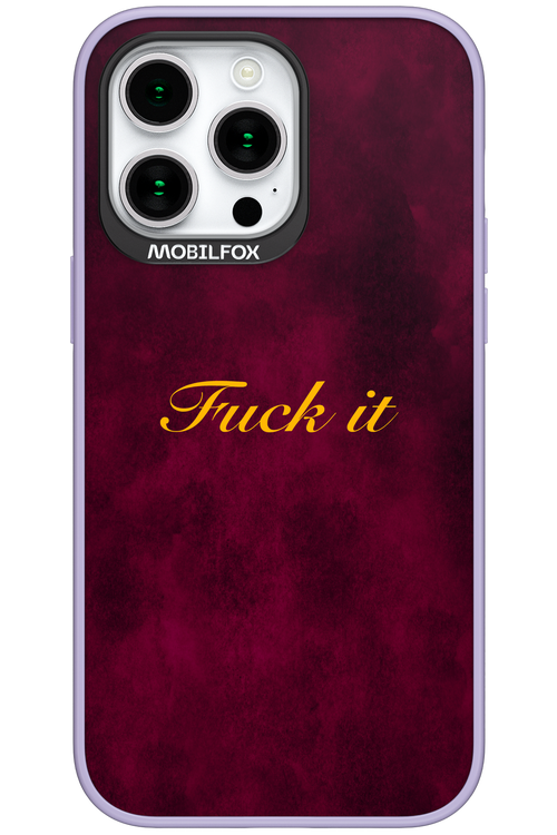 Fuck Itt - Apple iPhone 15 Pro Max