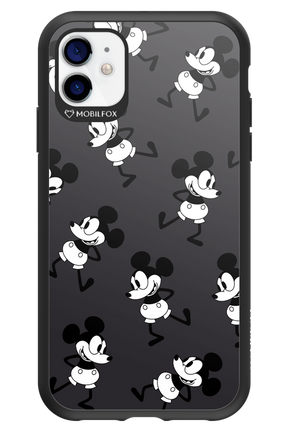 Iconic Mouse (antracite pattern) - Apple iPhone 11
