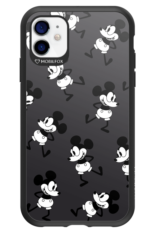 Iconic Mouse (antracite pattern) - Apple iPhone 11