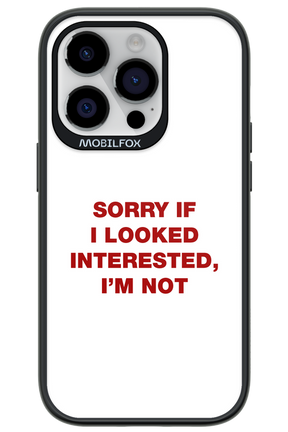 I'm not - Apple iPhone 14 Pro