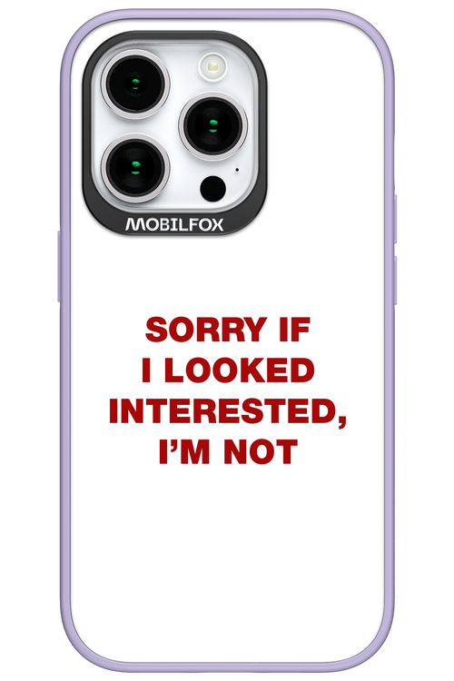 I'm not - Apple iPhone 15 Pro