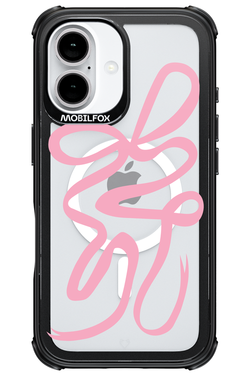 Pink Bow - Apple iPhone 16