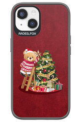 Christmas Bear (Burgundy) - Apple iPhone 14