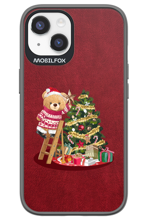 Christmas Bear (Burgundy) - Apple iPhone 14