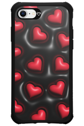 Hearts in love - Apple iPhone 8