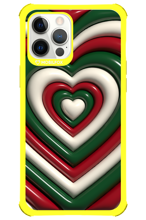 XMAS Hearts - Apple iPhone 12 Pro Max