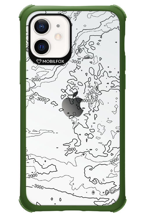 Contour Map - Apple iPhone 12