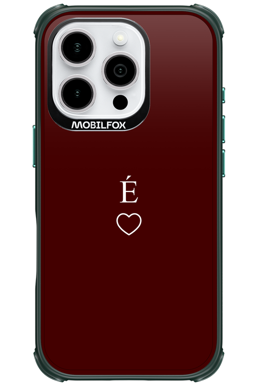 E Burgundia II 2.0 - Apple iPhone 16 Pro