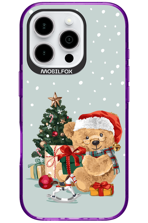 Merry Christmas Bear - Apple iPhone 16 Pro
