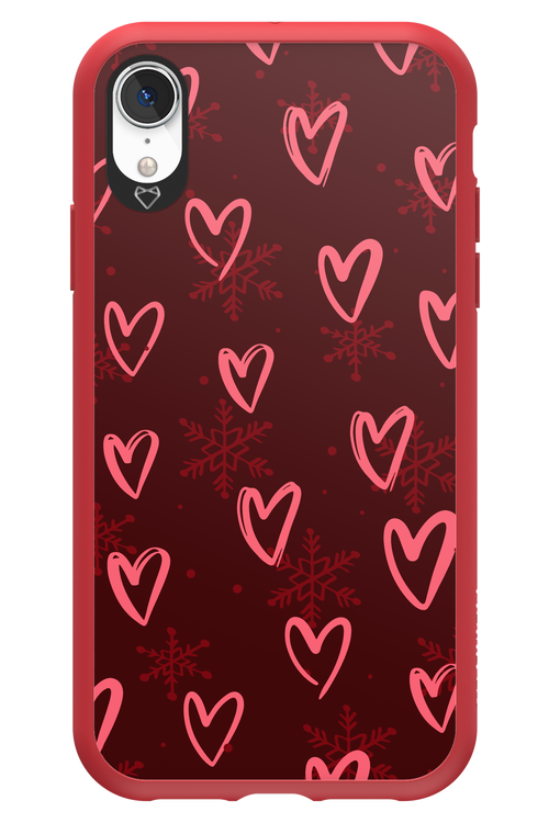 Christmas Hearts - Apple iPhone XR