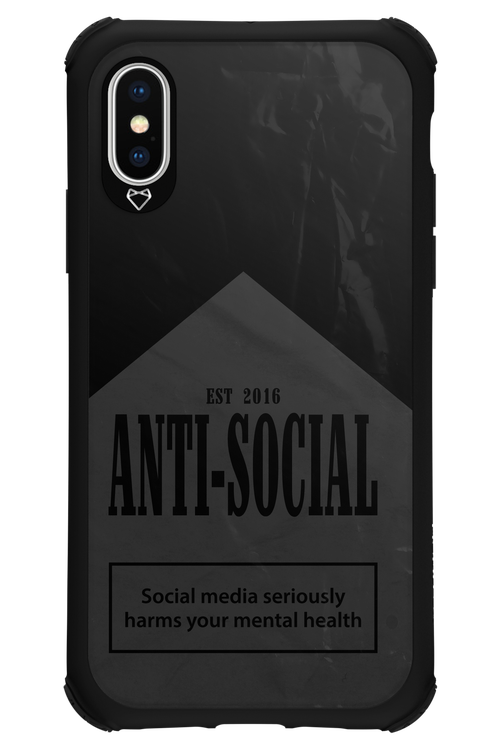 ANTI-SOCIAL (BLVCK) 2.0 - Apple iPhone X