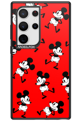 Iconic Mouse (red pattern) - Samsung Galaxy S24 Ultra