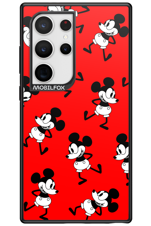 Iconic Mouse (red pattern) - Samsung Galaxy S24 Ultra