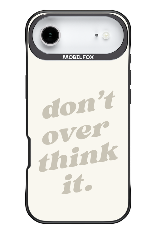 No OverThink - Apple iPhone 17 Air