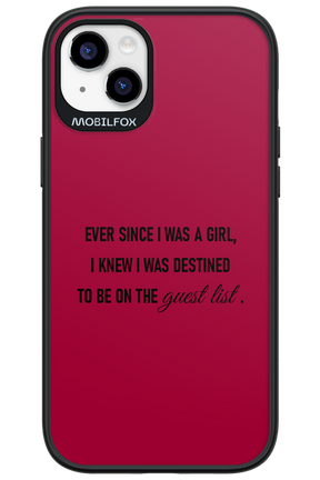 Guest List - Apple iPhone 14 Plus