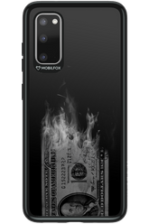 Money Burn B&W - Samsung Galaxy S20