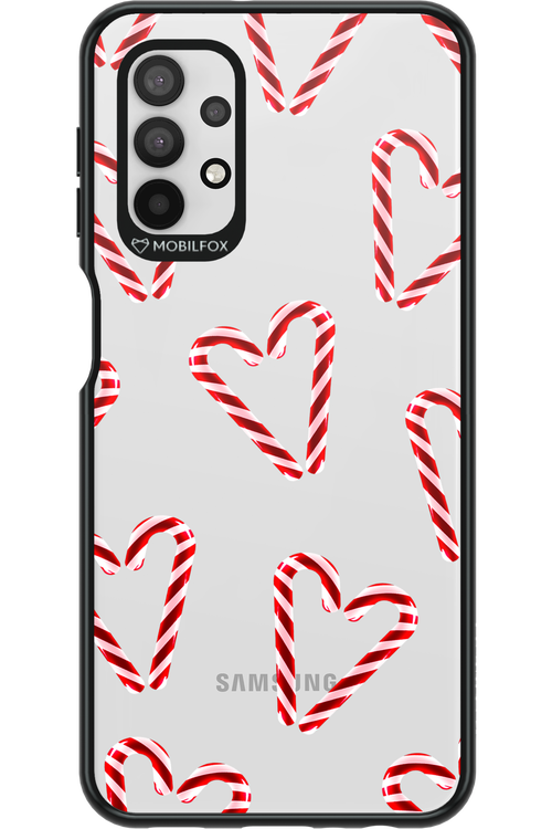 Candy Cane Hearts - Samsung Galaxy A32 5G