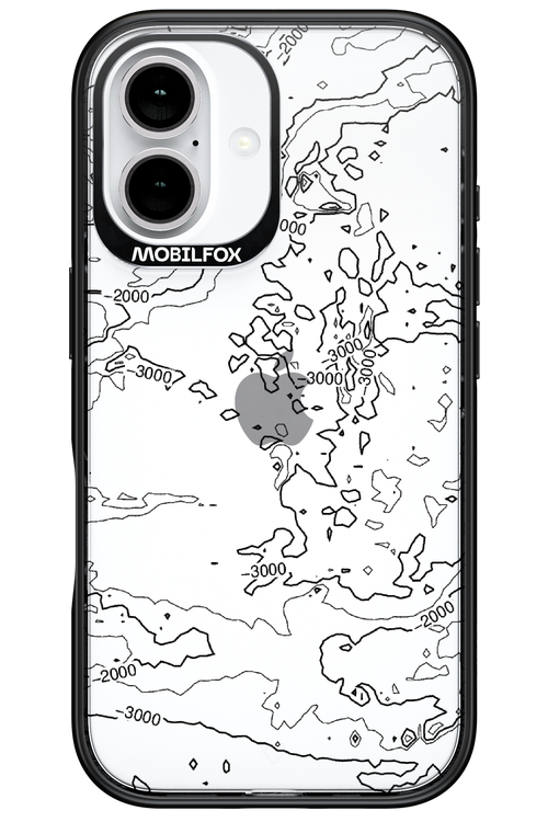 Contour Map - Apple iPhone 16