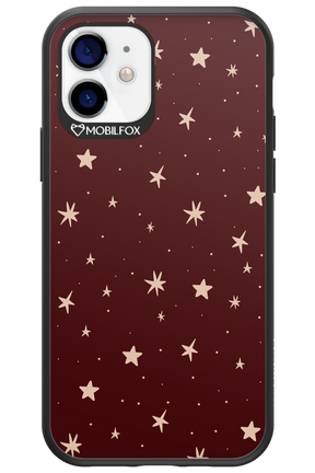 Burgundy Stars - Apple iPhone 12