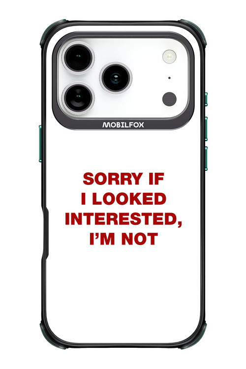 I'm not - Apple iPhone 17 Pro