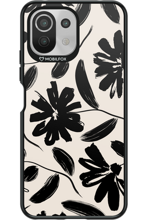 Monochrome Flowerss - Xiaomi Mi 11 Lite (2021)