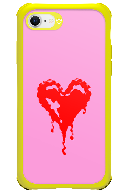 Heart Pink - Apple iPhone SE 2022