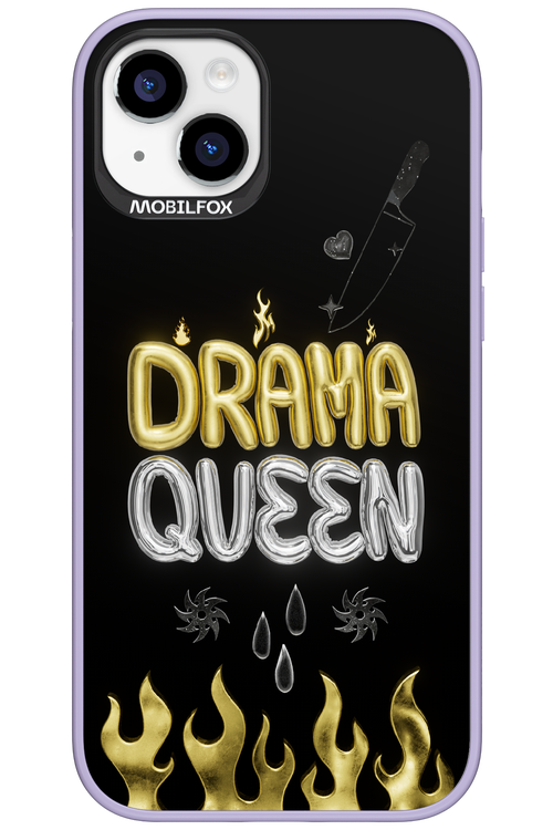 Drama Queen Black - Apple iPhone 15 Plus