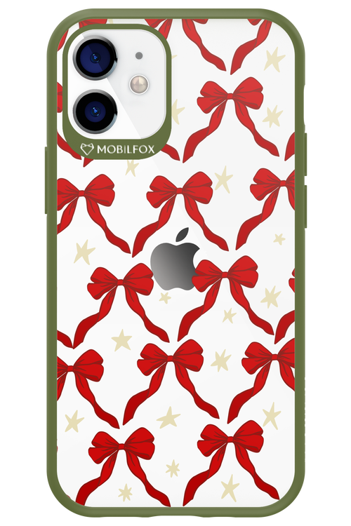 Bow & Stars (Transparent) - Apple iPhone 12 Mini
