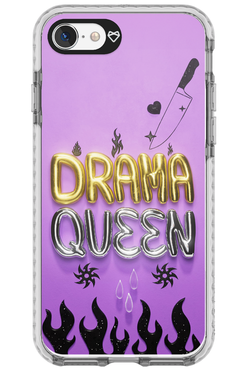 Drama Queen Purple - Apple iPhone 8