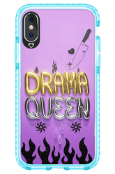 Drama Queen Purple - Apple iPhone X