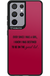 Guest List - Samsung Galaxy S21 Ultra