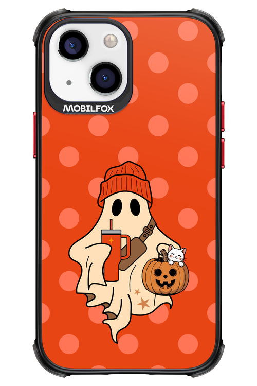 Ghost Girl (Orange) - Apple iPhone 13 Mini