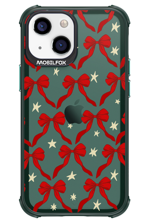 Bow & Stars (Transparent) - Apple iPhone 13 Mini