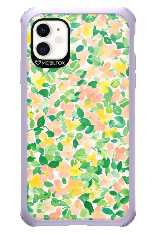 Sunshine on Flowers - Apple iPhone 11