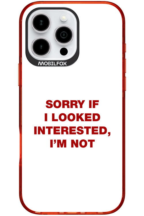 I'm not - Apple iPhone 16 Pro Max