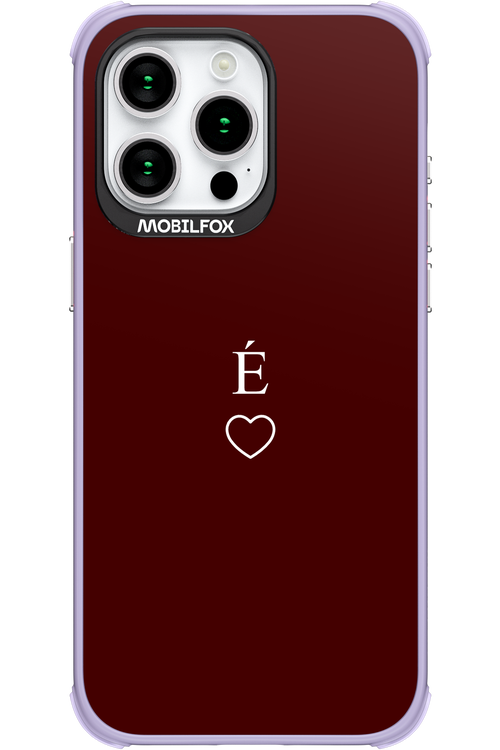 E Burgundia II 2.0 - Apple iPhone 15 Pro Max