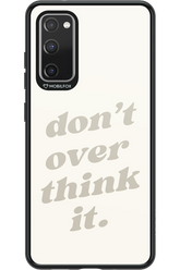 No OverThink - Samsung Galaxy S20 FE