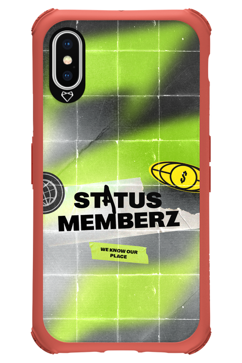 Status Memberz - Apple iPhone XS