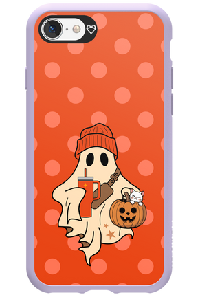Ghost Girl (Orange) - Apple iPhone 8