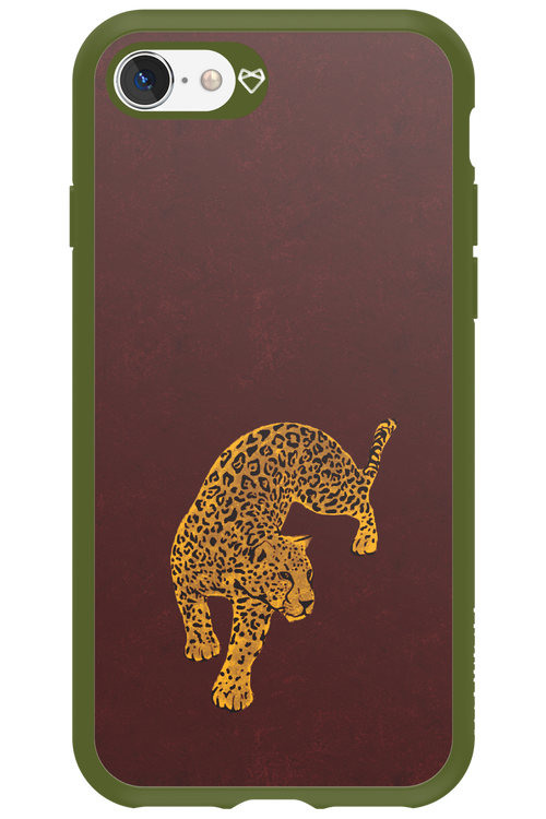 Burgundy Leopard - Apple iPhone SE 2020