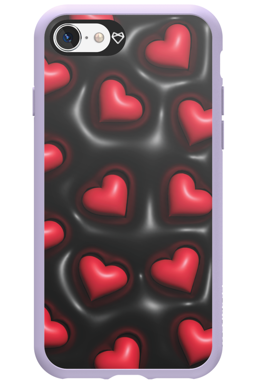 Hearts in love - Apple iPhone 8