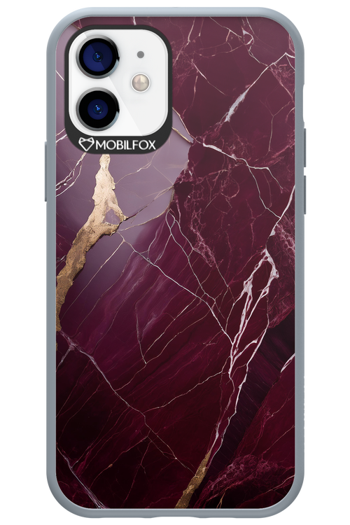 Burgundy Marble 2.0 - Apple iPhone 12