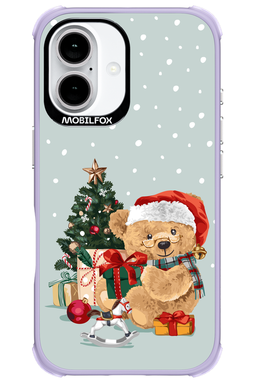 Merry Christmas Bear - Apple iPhone 16