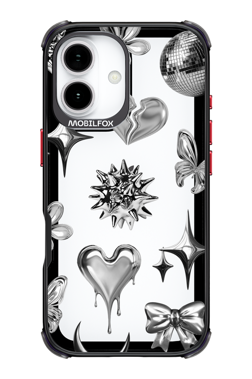 Silver Zone Transparent - Apple iPhone 17